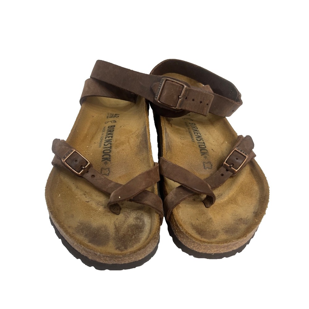 Birkenstock Gizeh Women's Size 11 US 42 EU Brown Sandals - Picture 3 of 5